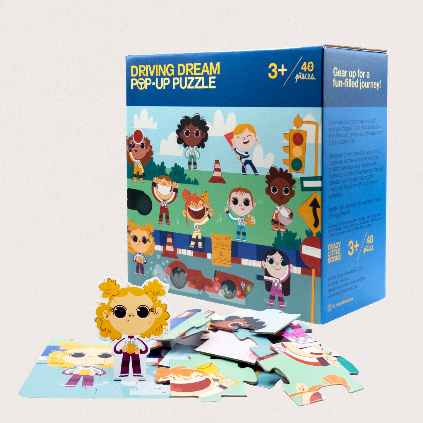 Driving Dream Pop-Up Puzzle