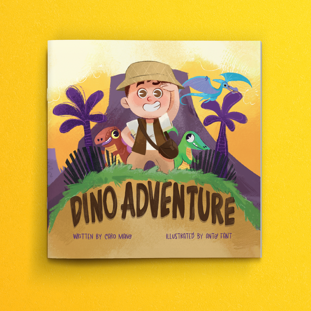 Dino Adventure - Paperback Character Book