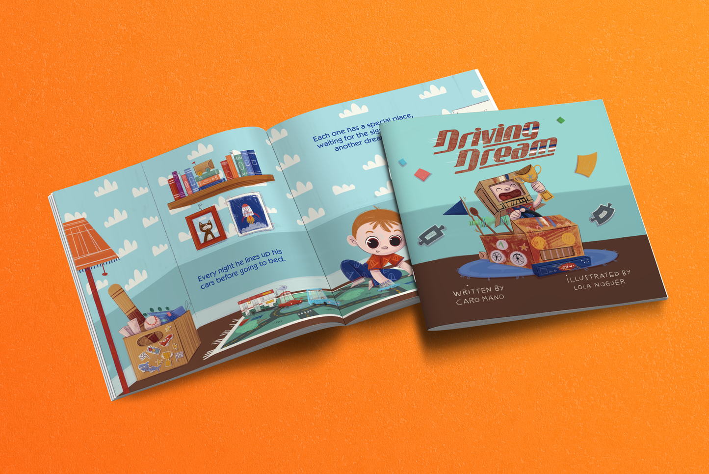 Driving Dream - Paperback Character Book