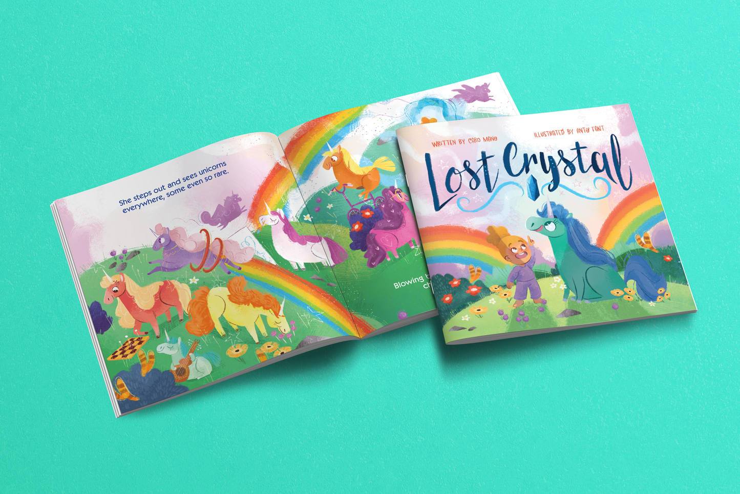 Unicorn Fantasy - Paperback Character Book