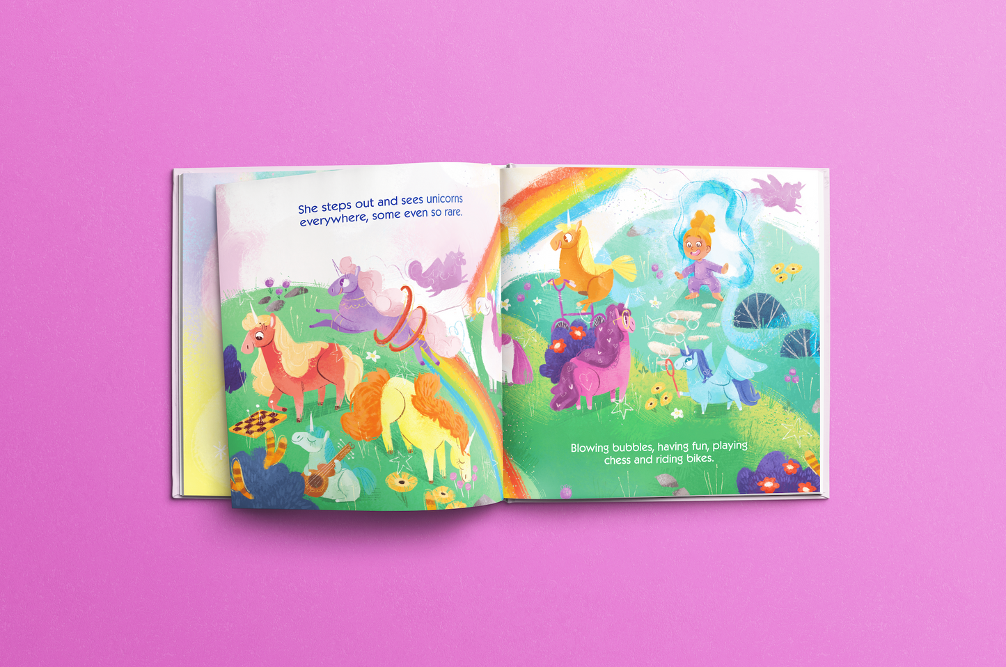 Unicorn Fantasy Personalized Book