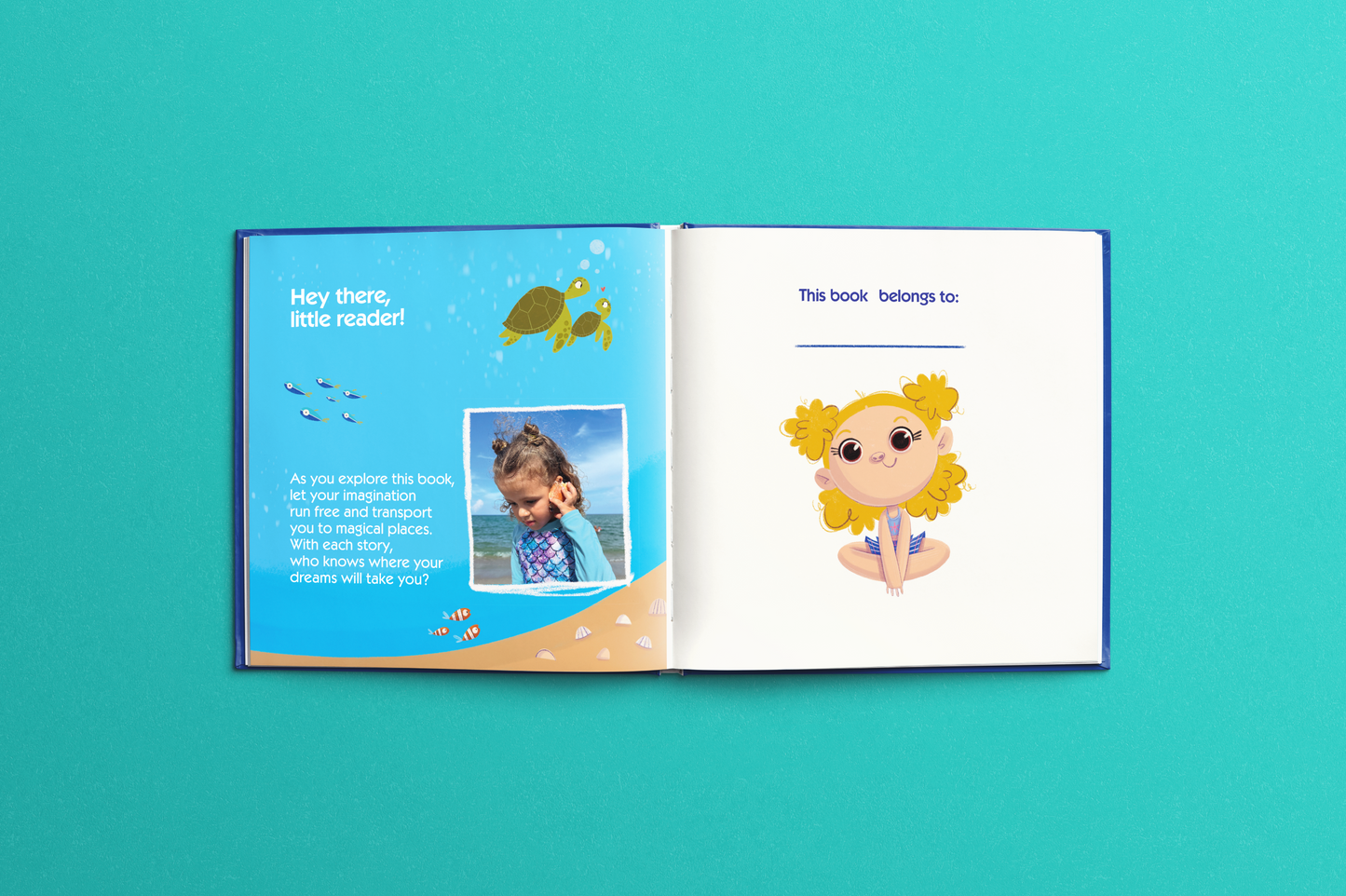 Mermaid Magic Personalized Book