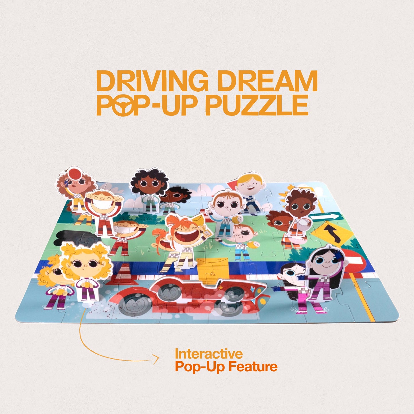 Driving Dream Pop-Up Puzzle