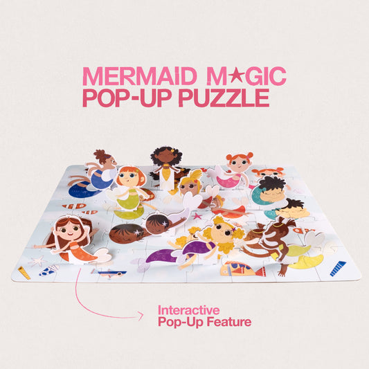 Mermaid Magic Pop-Up Puzzle