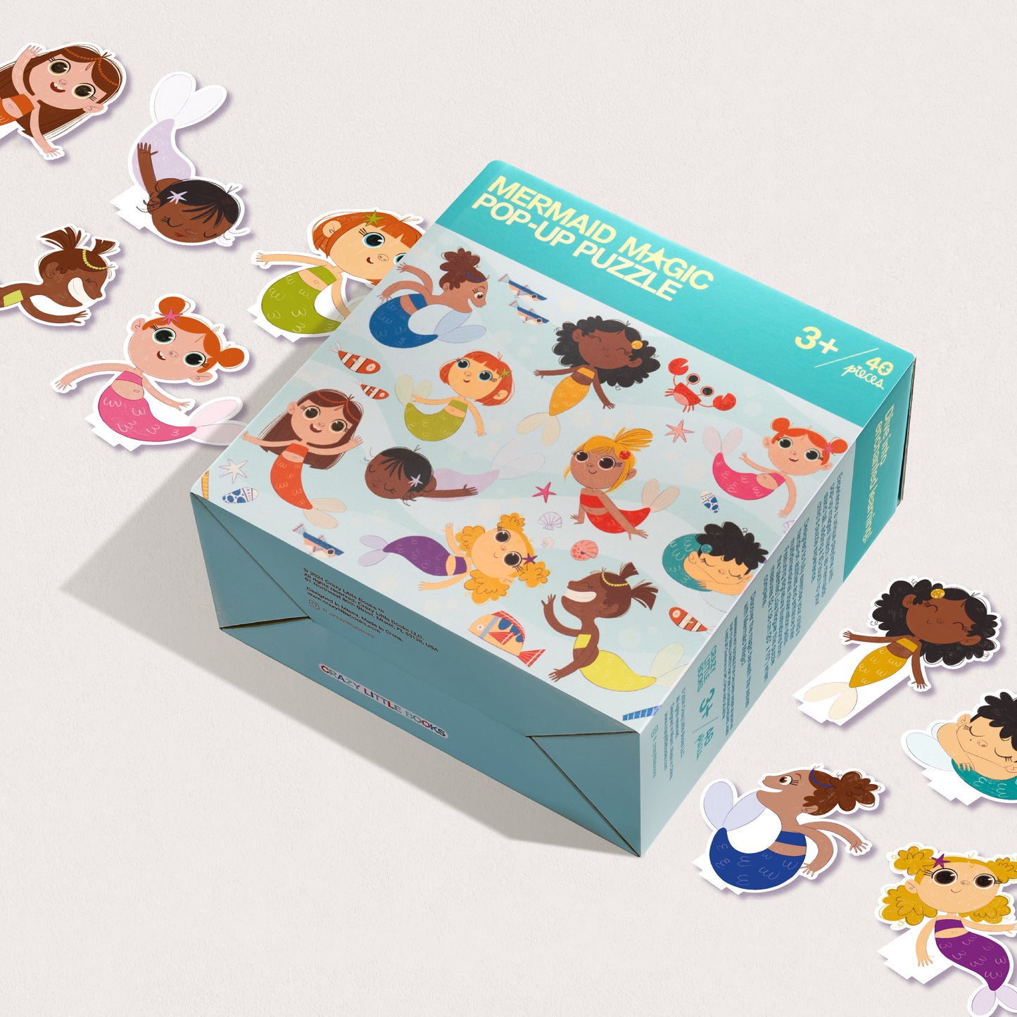 Mermaid Magic Pop-Up Puzzle