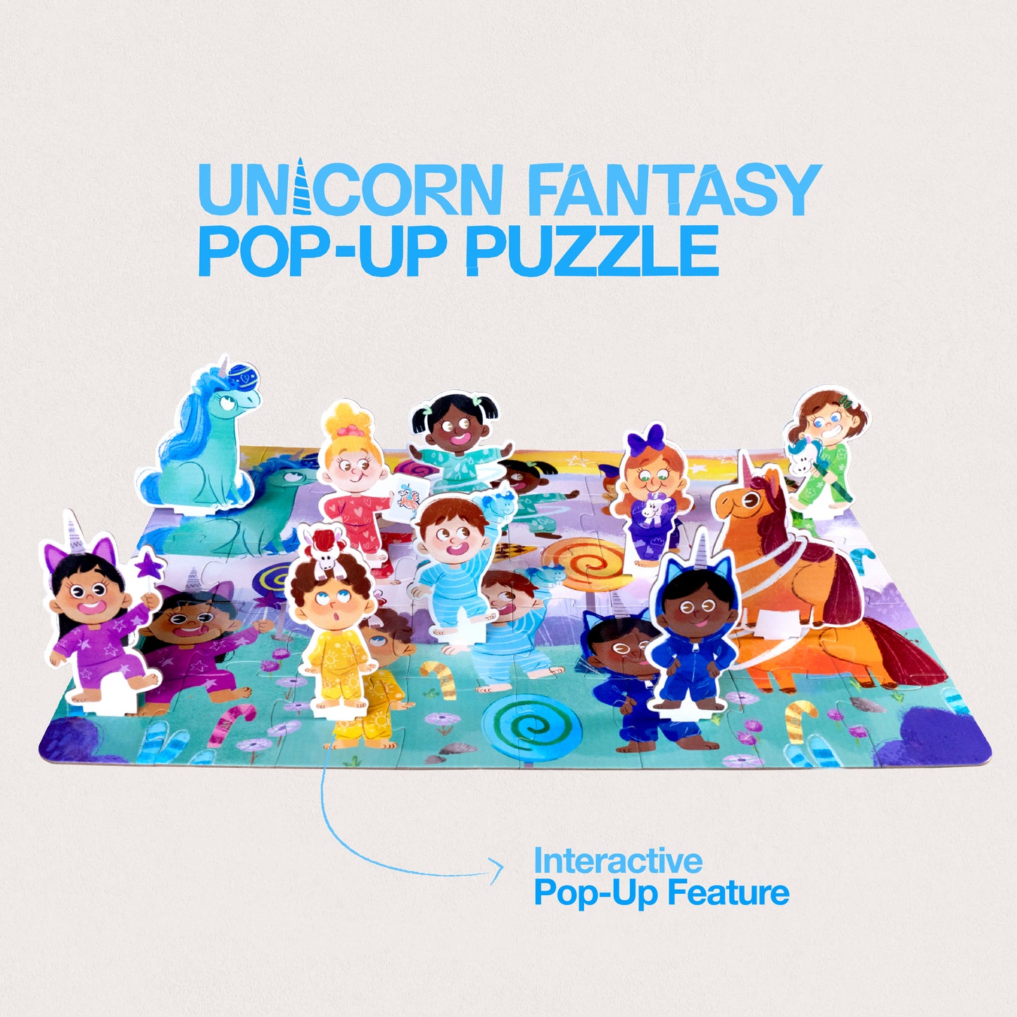 Unicorn Fantasy Pop Up Puzzle