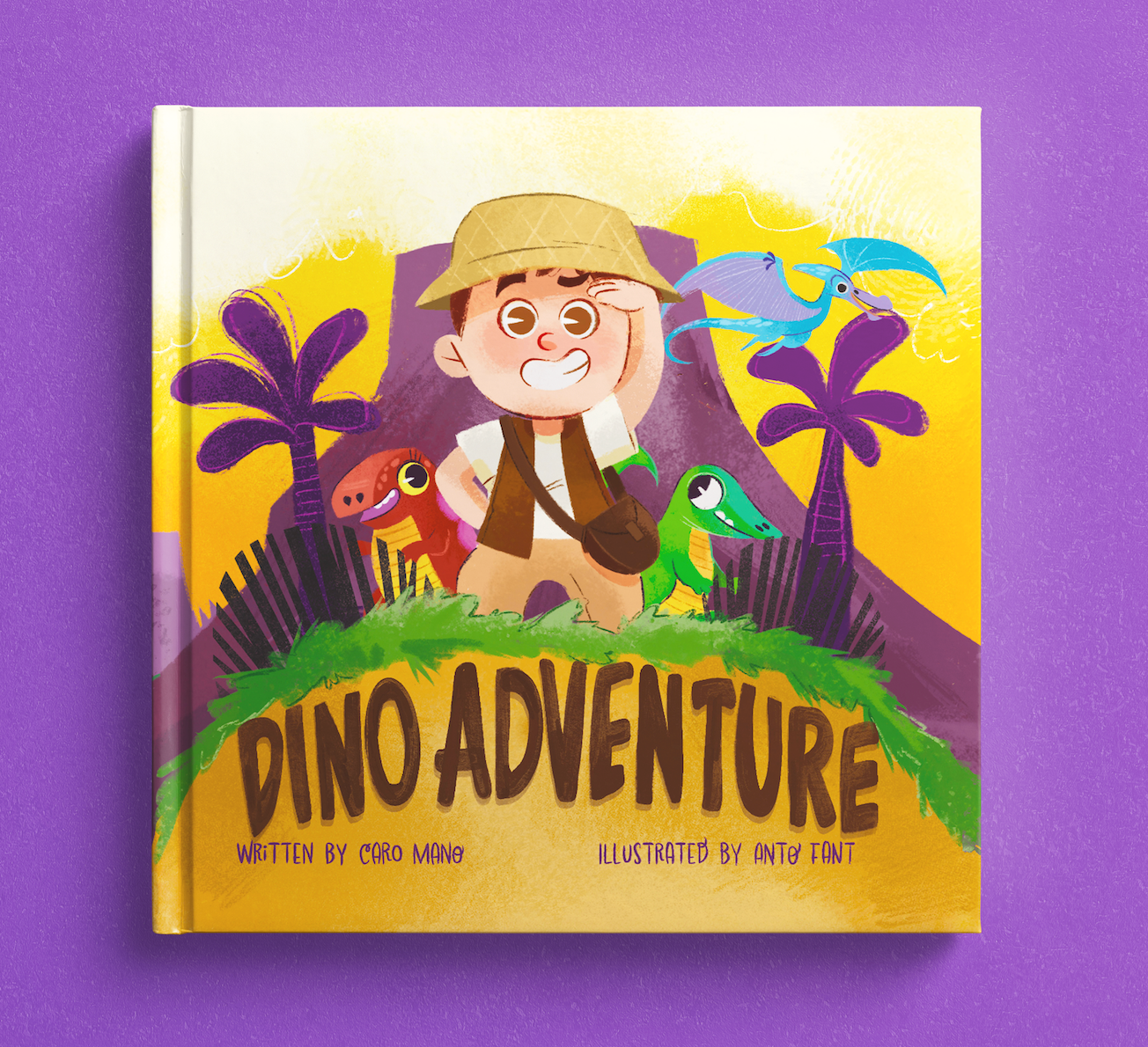 Dino Adventure Personalized Book