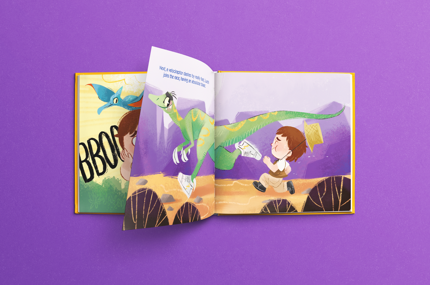 Dino Adventure Personalized Book