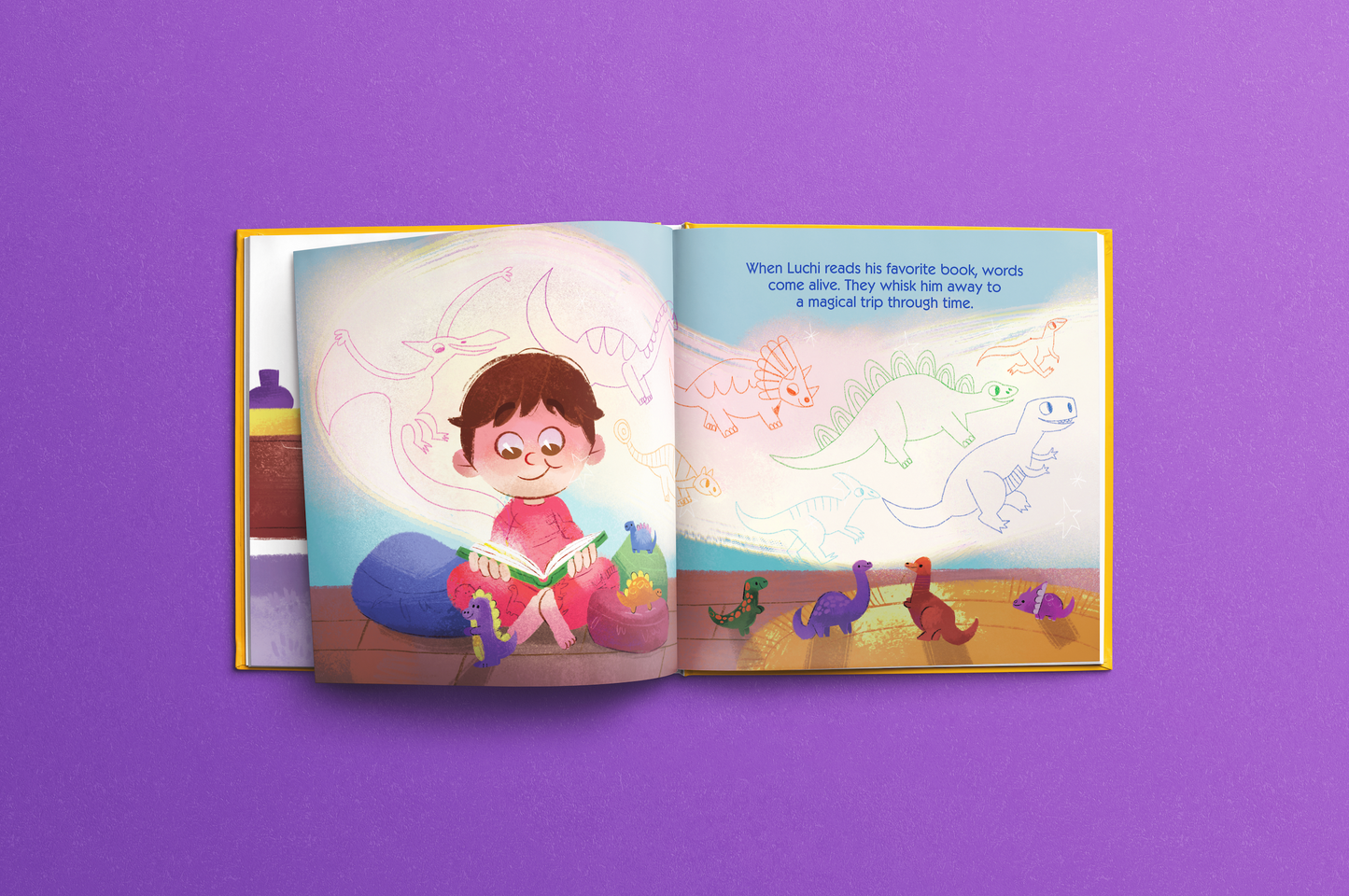 Dino Adventure Personalized Book