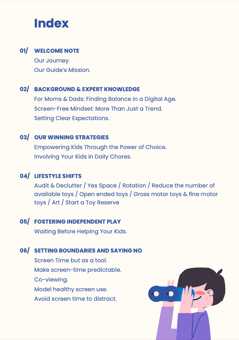 Screen Free Guide